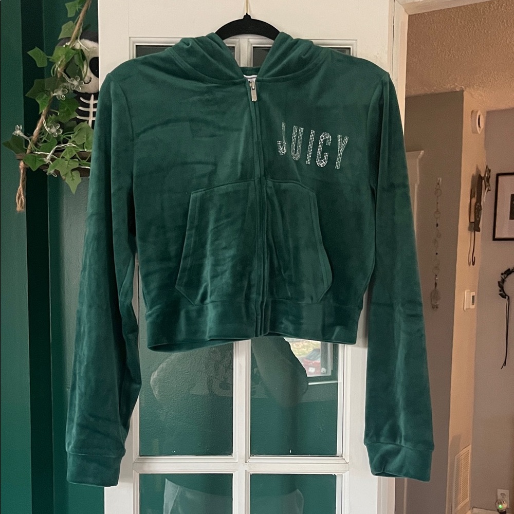 Juicy Couture Emerald Velour Sweat-set